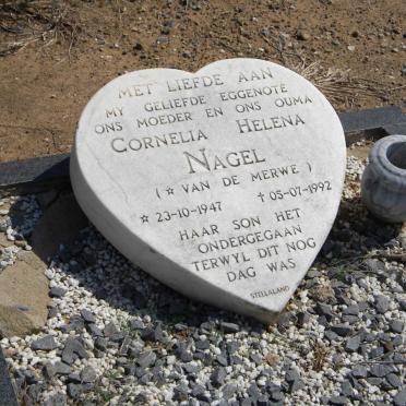 NAGEL Cornelia Helena nee VAN DER MERWE 1947-1992