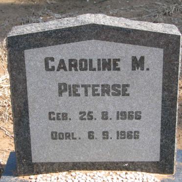 PIETERSE Caroline M. 1966-1966
