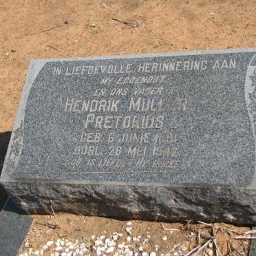 PRETORIUS Hendrick Muller 1881-1942