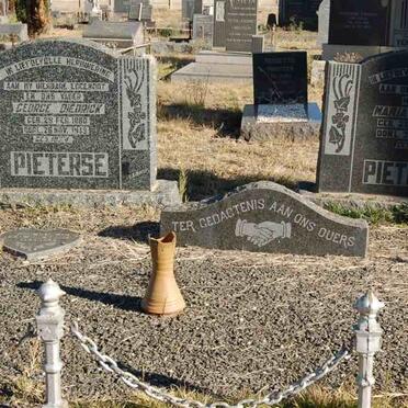 PIETERSE George Diederik 1880-1949 &amp; Maria Isabella 1887-1959