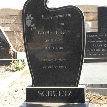 SCHULTZ Jacobus Petrus 1937-1977