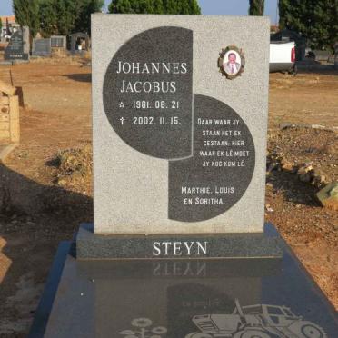 STEYN Johannes Jacobus 1961-2002