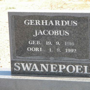 SWANEPOEL Gerhardus Jacobus 1916-1992