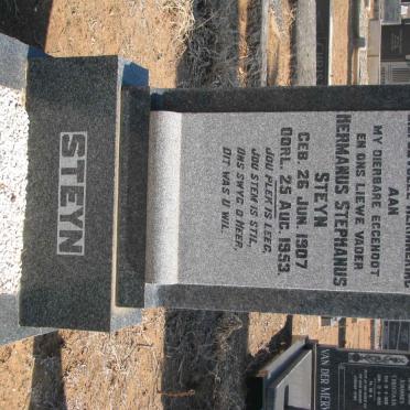 STEYN Hermanus Stephanus 1907-1953