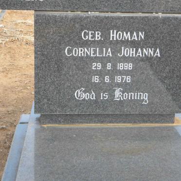 SWANEPOEL Jacobus Cornelius 1894-1969 &amp; Cornelia Johanna HOMAN 1898-1976 
