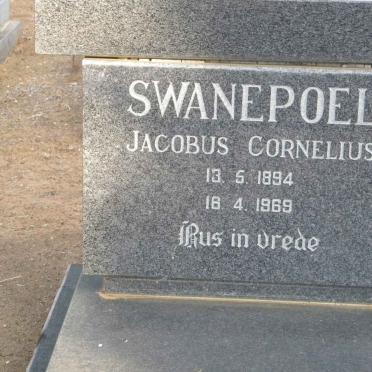 SWANEPOEL Jacobus Cornelius 1894-1969