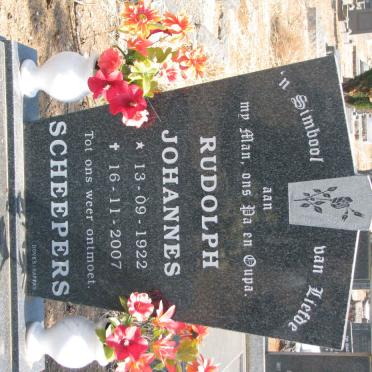 SCHEEPERS Rudolph Johannes 1922-2007