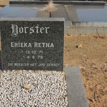VORSTER Erieka Retha 1971-1973