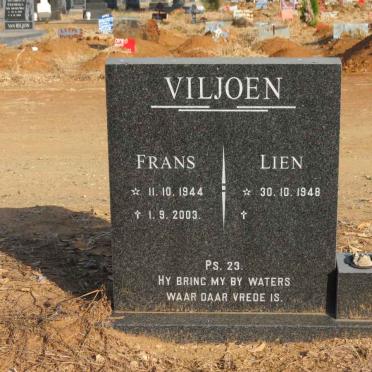 VILJOEN Frans 1944-2003 &amp; Lien 1948-