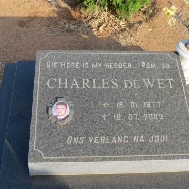 WET Charles, de 1977-2003