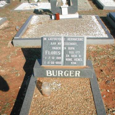 BURGER Floris 1921-1988
