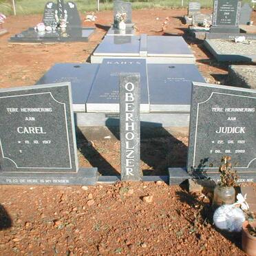 OBERHOLZER Carel 1917-2006 &amp; Judick 1921-2003