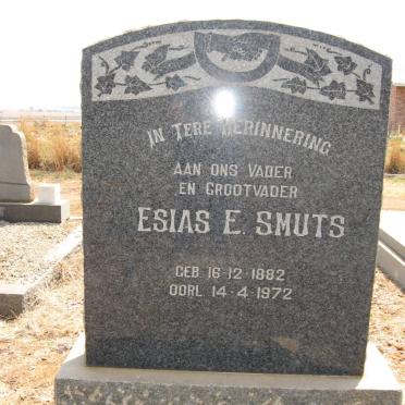 SMUTS Esias E. 1882-1972 &amp; Cecilia G. OBERHOLZER 1886-1962