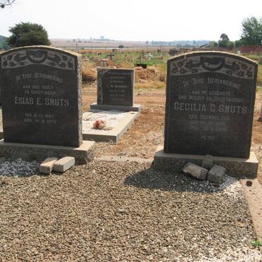SMUTS Esias E. 1882-1972 &amp; Cecilia G. OBERHOLZER 1886-1962