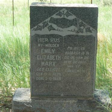 North West, DELAREYVILLE district, Sannieshof, Platvalei 144_1, farm cemetery