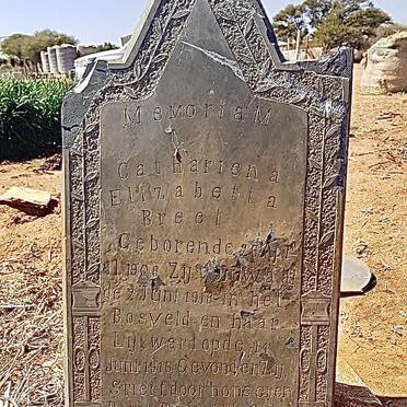 North West, DELAREYVILLE district, Barberspan, Rondepan, farm cemetery