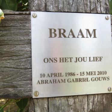 GOUWS Abraham Gabriel 1986-2010