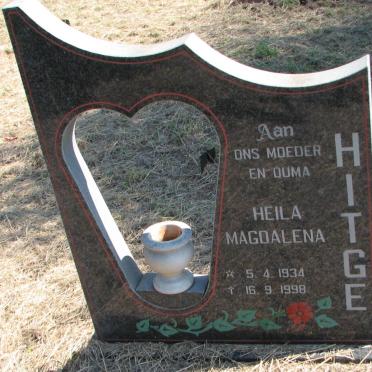 HITGE Heila Magdalena 1934-1998