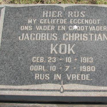 KOK Jacobus Christian 1913-1980