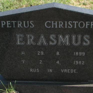 ERASMUS Petrus Christoffel 1899-1982
