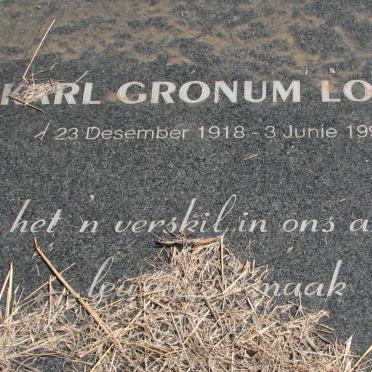 LOOTS Karl Gronum 1918-1995