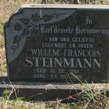 STEINMANN Willem Francois 1961-1988