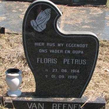 REENEN Floris Petrus, van 1914-1990