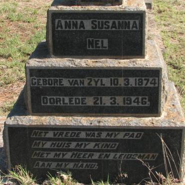 NEL Anna Susanna nee van ZYL 1874-1946