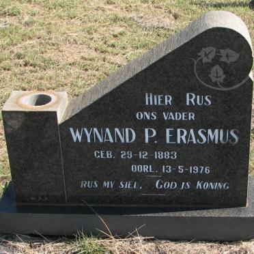 ERASMUS Wynand P. 1883-1976