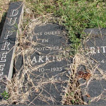 PREEZ Sakkie, du 1935-1983 &amp; Rita 1936-2006