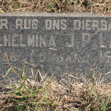 LABUSCHAGNE Wilhelmina J.P. 