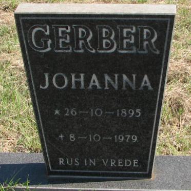 GERBER Johanna 1895-1979