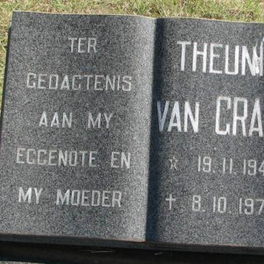 GRAAN Theunie, van 1945-1977