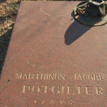 POTGIETER Marthinus Jacobus 1932-