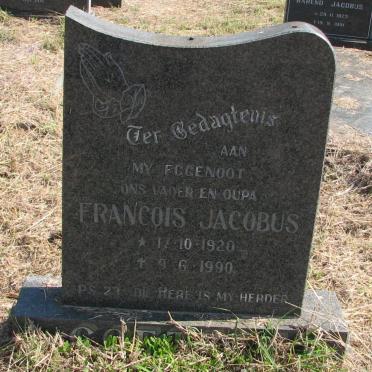 ?COETZ?? Francois Jacobus 1920-1990