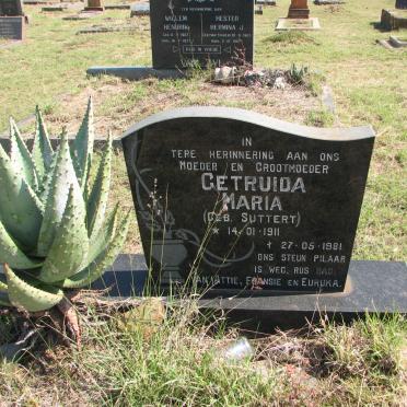 MY? Coenraad Wilhelm 1909-1982 &amp; Getruida Maria SUTTERT 1911-1981