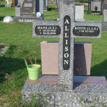 ALLISON J.J. 1936-2006 &amp; J.J.P. 1937-