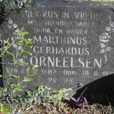 CORNEELSEN Marthinus Gerhardus 1887-1976