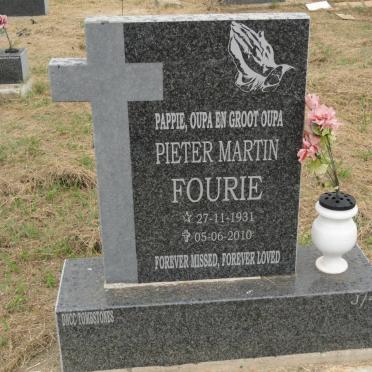 FOURIE Pieter Martin 1931-2010