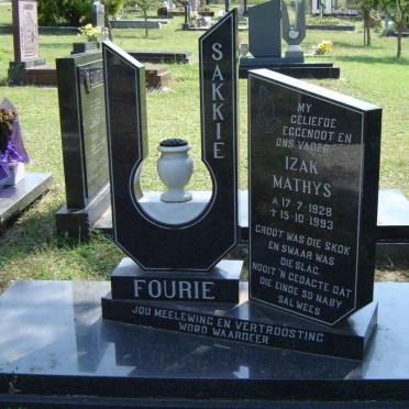 FOURIE Izak Mathys 1928-1993