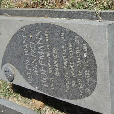HOFFMANN Helen Bianca Wentzel 1985-1989
