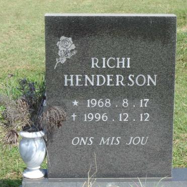 HENDERSON Richi 1968-1996