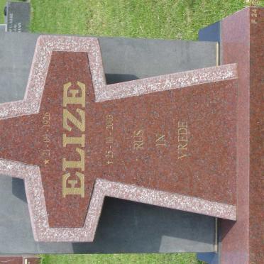HAASBROEK Elize 1926-2003