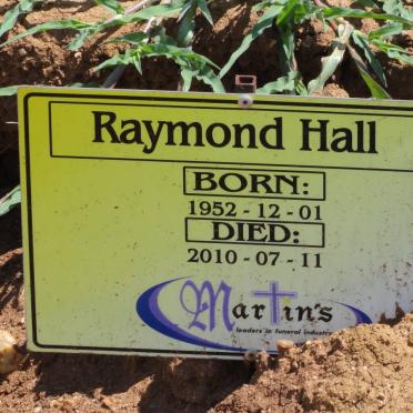 HALL Raymond 1952-2010