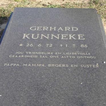 KUNNEKE Gerhard 1972-1986