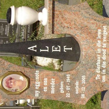 KOEKEMOER Alet 1945-2005