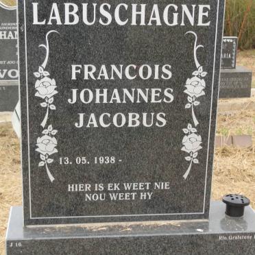 LABUSCHAGNE Francois Johannes Jacobus 1938-