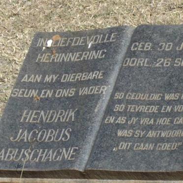 LABUSCHAGNE Hendrik Jacobus 19??-1967