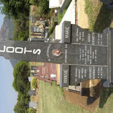 LOOTS Johannes Hendrikus 1936-1990 &amp; Maria Elizabeth 1940-2001