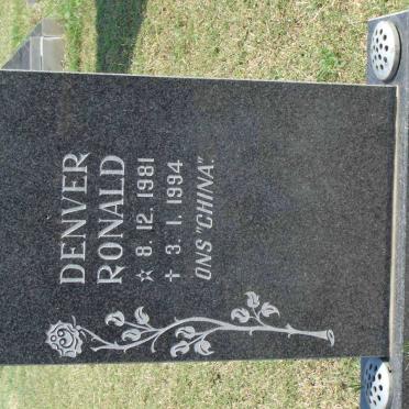LOUW Denver Ronald 1981-1994